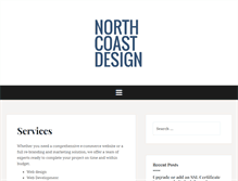 Tablet Screenshot of ncoastdesign.com